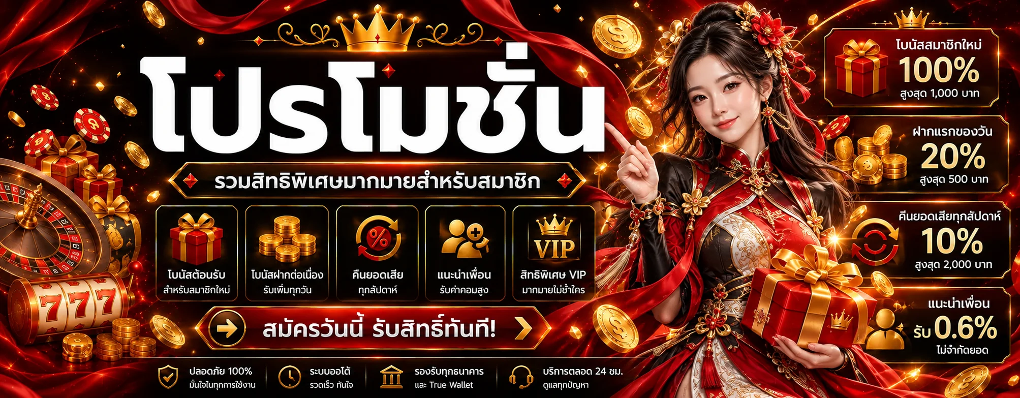 แบนเนอร์โปรโมชั่น nix55vip